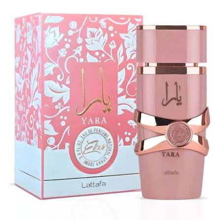 Yara Elixir Eau de Parfum for Women 3.4 oz – Sweet Strawberry S'mores, Caramel & Vanilla