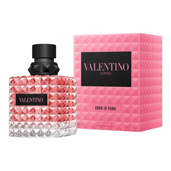 Donna Born in Roma Eau de Parfum for Women 3.4 oz – Bourbon Vanilla & Triple Jasmine